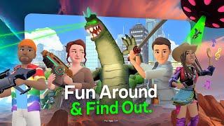 Fun Around & Find Out | 🪩 ️ Launch | Meta Horizon Worlds