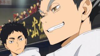 Bokuto Reaction To Tsukishima and Asahi Spike Haikyuu!! To The Top Season 2