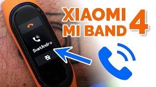 Jak zobrazit jméno volajícího a české znaky  Xiaomi Mi Band 4