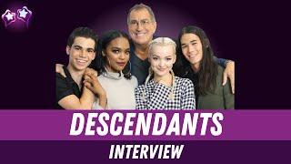 Descendants Cast Interview Dove Cameron Cameron Boyce Booboo Stewart China Anne McClain Kenny Ortega