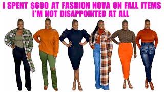 AFFORDABLE FASHION NOVA FALL 2021 HAUL