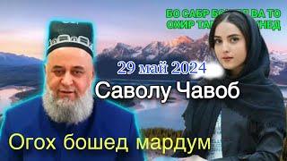 ХОЧИ МИРЗО САВОЛУ ЧАВОБ 29 Май 2024