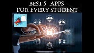 Best 5 Apps For Every Student |smart study|Tech update