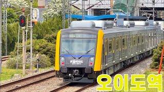 수인분당선 오이도역의 전동차들 / Suin-Bundang Line. Oido station