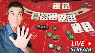ULTIMATE TEXAS HOLD EM WITH DAD! LIVE FROM VEGAS!