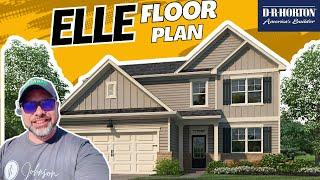 Savannah GA New Construction Homes | Check Out The Staged Elle Floor Plan By DR Horton!