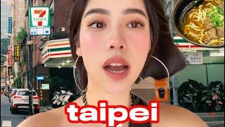 TAIPEI VLOG | OG bubble tea, night market, shopping, Y2K photobooth | 台北的一周