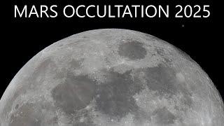 Mars Occultation 2025