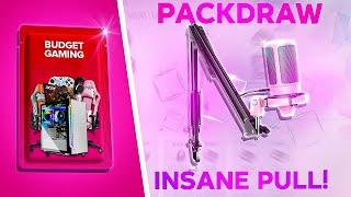 This BUDGET GAMING PACK ON PACKDRAW PAID INSANE! Crazy Wins & Crazy Luck