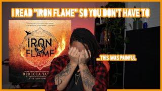 I Read "Iron Flame" by Rebecca Yarros So You Don't Have To...(part 1)