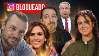4 famosos que me bloquearam e seus motivos: Tata Werneck, Richard Rasmussen, Sikera Jr e Hana Khalil