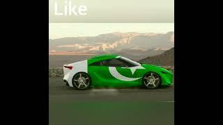 PAKISTAN flag  INDIAN flag on bike and car #shorts