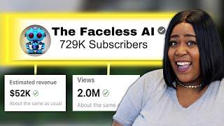 How I Created A Faceless YouTube Channel ONLY Using AI in 15 Minutes