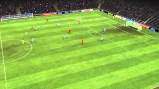 Steaua vs Man City - Wallyson Goal 48 minutes