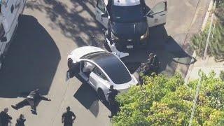 ADW suspect taken into custody in Sherman Oaks