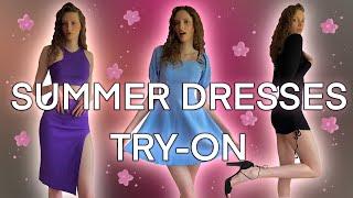 [4K] Summer Dresses Try-on