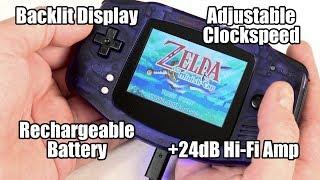 Ultimate GBA v2.0: Rechargeable Battery, Improved Screen, Better Sound & other tricks!