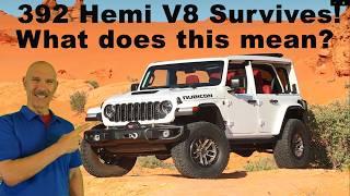 Mopar 392 Hemi V8 Survives! Continuing into 2025! Will Stellantis save the Hemi V8s after all?