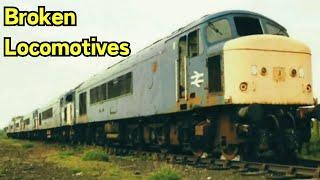 Forgotten Giants: Exploring the UK's Abandoned Locomotives #trains #abandoned #fyp #railways