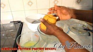 How To Making The Patty Pastry(Jamaican Pastry ) | Recipes By Chef Ricardo