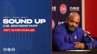 Post-Game Press Conference: J.B. Bickerstaff | Pistons vs Timberwolves | 01.04.25