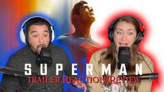 Reaction/Review - Superman Trailer - This gave me CHILLS - Lord of the Reviews