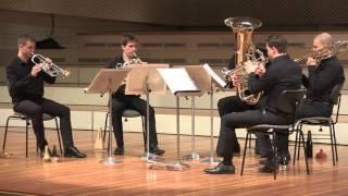 Malcolm Arnold - Brass Quintet No. 1 Op. 73 - I. Allegro vivace