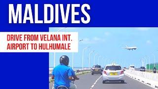 Drive from Velana International Airport in Maldives to Hulhumale