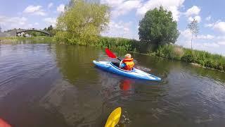 Seb Kayaking the Chelmer