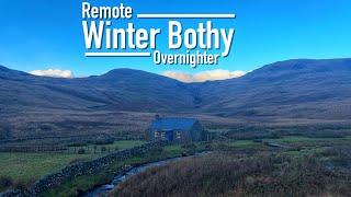 Winter Stay In A Remote Bothy In The Scottish Wilderness