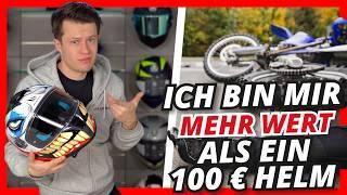 I AM WORTH MORE THAN A 100 € MOTORCYCLE HELMET ️ Are cheap helmets unsafe? 