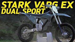 RIDING THE 2025 STARK VARG EX ELECTRIC DUAL-SPORT