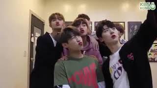 WANNA ONE kissing each other