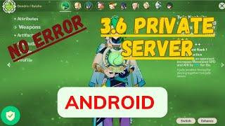 Genshin Impact Android Private Server 3.6 | No errors