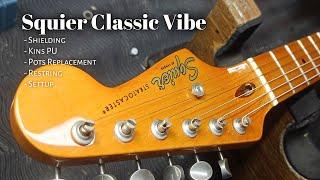 Squier classic vibe Mods #brohends