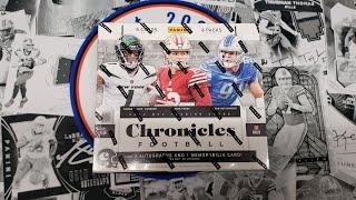 So Many Cool Different Brands! 2022 Panini Chronicles Football Hobby Box