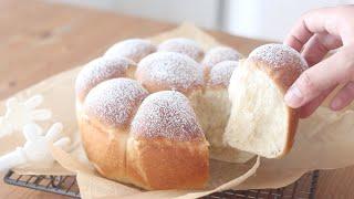 Fluffy Milk Buns：Homemade Milk Bread｜HidaMari Cooking