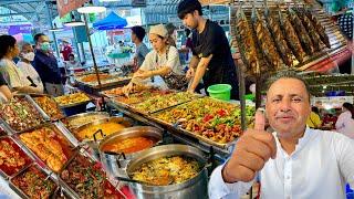 Halal Thai Street Food in Bangkok | AMAZING THAI CURRY ROTI Food Tour | Bangkok's Halal Hidden Gems