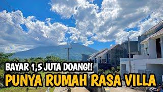 Enaknya Punya Rumah Dengan Keindahan Alam Pegunungan Dan Udara Yang sejuk kaya gini