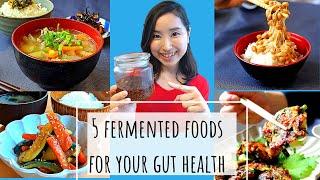 Fermented Foods In JAPAN! 5 probiotics food I take DAILY! No constipation for 10years!