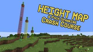 Height Map and Pack Spawning Crash Course for Minecraft