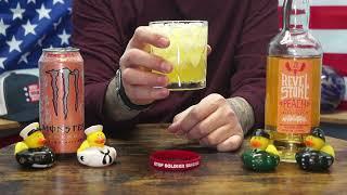 Jackson Yu - Revel Stoke Peach Whiskey & Monster Ultra Peachy Keen Energy Drink