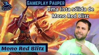 (GAMEPLAY PAUPER) Mono Red Blitz!