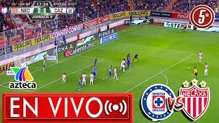  En Vivo Necaxa vs Cruz Azul | Azteca 7 | Hora y Canal Para ver EN VIVO |  Jornada 5 | 2021