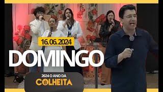 CULTO DE DOMINGO - 16/06/2024 | ONLINE 19H