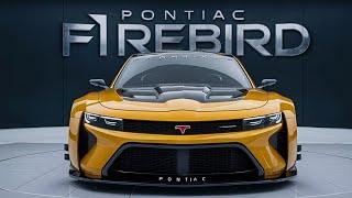 NEW 2025 Pontiac Firebird Muscle Car Finally Revealed - FIRST LOOK!