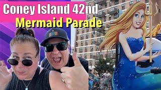 LIVE NYC ‍️ Coney Island Mermaid Parade 2024 #nyc #newyork #travel