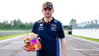 Max Verstappen - Orange Tribute Helmet 2024