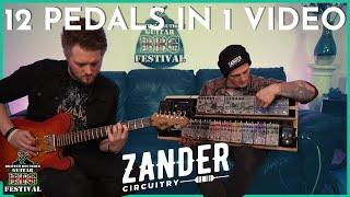 Every Pedal from Zander Circuitry in One Video - #BBGFEST2