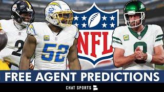 Top NFL Free Agent Landing Spots Ft. Aaron Rodgers + Justin Fields & Khalil Mack